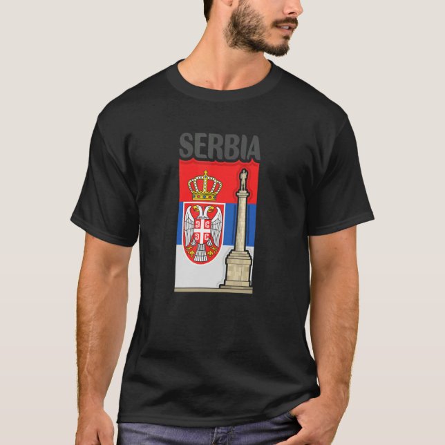 Camiseta Sérvia (Frente)