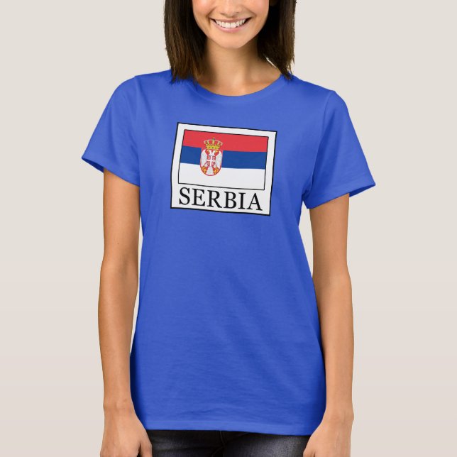 Camiseta Sérvia (Frente)