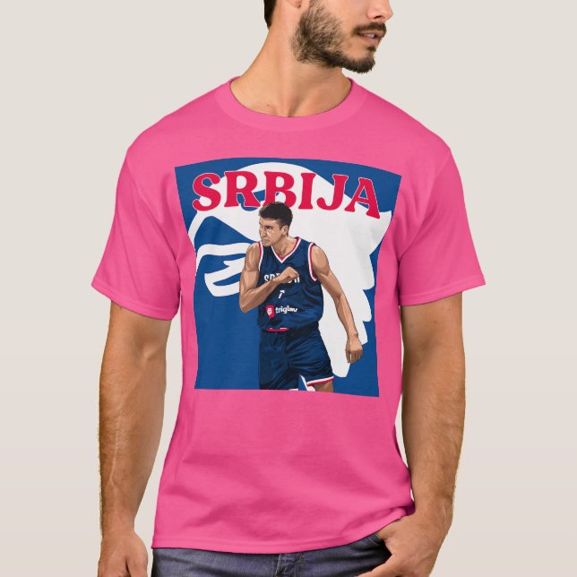 Camiseta Sérvia - Bogdan Bogdanovic (Frente)