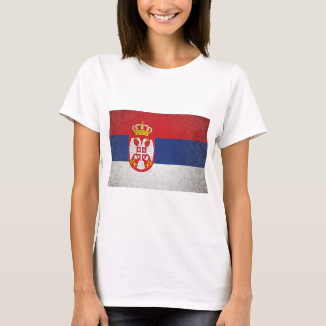 Camiseta Sérvia T-Shirt (Frente)