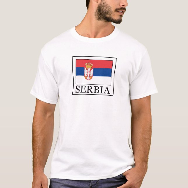 Camiseta Sérvia T-Shirt (Frente)