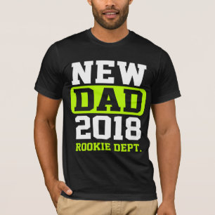 Camiseta Serviço 2018 do recruta do novo papai