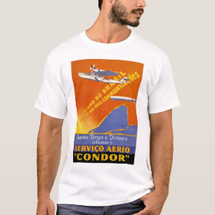 Camiseta Serviço aéreo de Brazillian do ~ do Condor