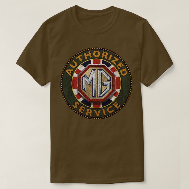 Camiseta Serviço Autenticado MG 1 (Frente do Design)