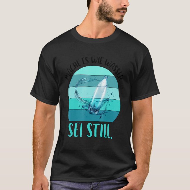 Camiseta Serviço de Colaboração do Trabalho na Água 2 (Frente)