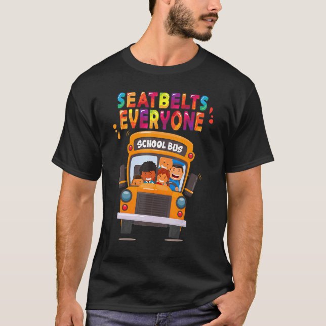 Camiseta Serviço De Condutor De Ônibus Para Todos Os Barrag (Frente)