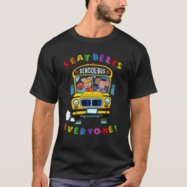 Camiseta Serviço De Condutor De Ônibus Para Todos Os Barrag (Frente)