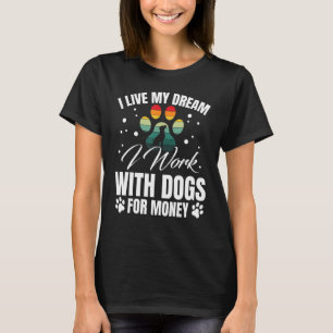 Camiseta Serviço de Cuidados Diários dos Cães Essenciais