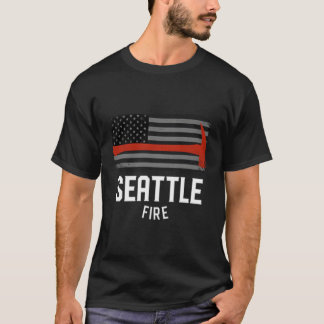 Camiseta Serviço de Emergência a Incêndio de Seattle Washin