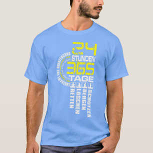 Camiseta Serviço de Emergência para Bombeiros 112 Serviço d