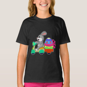 Camiseta Serviço de entrega de ovos de Páscoa do coelho de