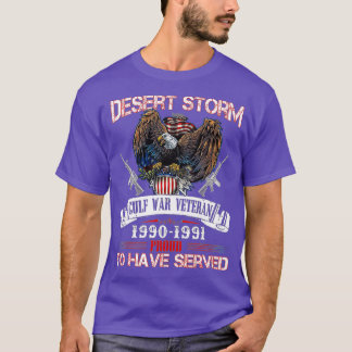 Camiseta Serviço de Guerra Persa do Golfo Pérsico do Orgulh