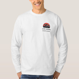 Camiseta Serviço de Guincho ou Logotipo de Qualquer Empresa