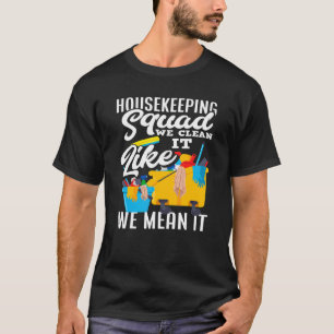 Camiseta Serviço de Limpeza Agregado Doméstico+