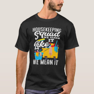 Camiseta Serviço de Limpeza Agregado Doméstico+