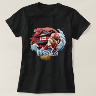 Camiseta Serviço de Limpeza de Casa Moderna Serviço de Limp