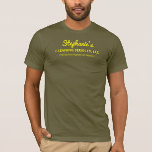 Camiseta Serviço de Limpeza Profissional/Serviço Doméstico