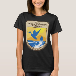 Camiseta Serviço de Pesca e Vida Selvagem dos EUA