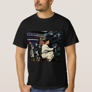 Camiseta Serviço de Reparo de Carros Antigos Negócio Mecâni