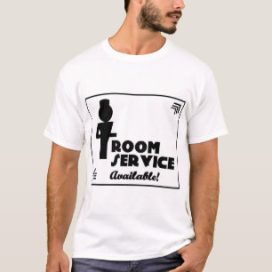 Camiseta serviço de sala