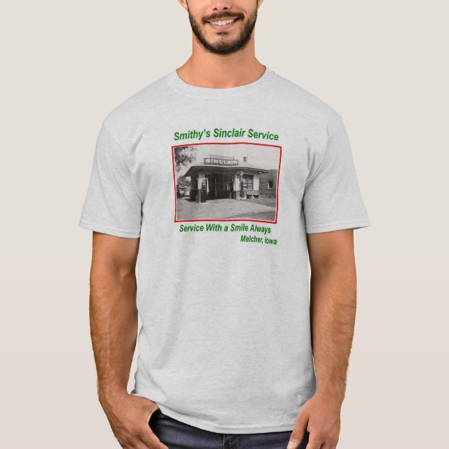 Camiseta Serviço de Sinclair da forja (Frente)