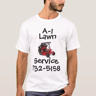 Camiseta Serviço do gramado A-1