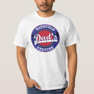 Camiseta Serviço do trabalhador manual do pai