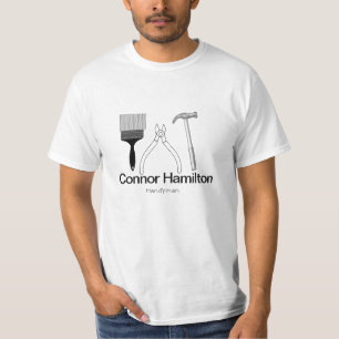 Camiseta Serviço Handyman de Reparo Residencial