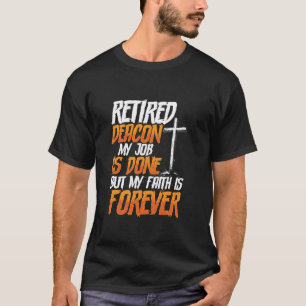 Camiseta Serviço Missionário Diácono Anciãos Cristãos Catól