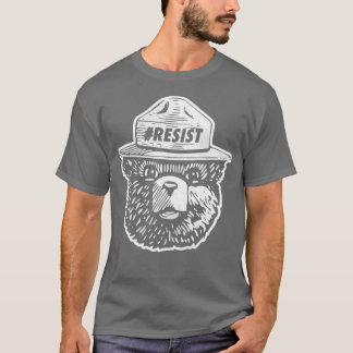 Camiseta Serviço Nacional de Parque Alt - Resiste Urso