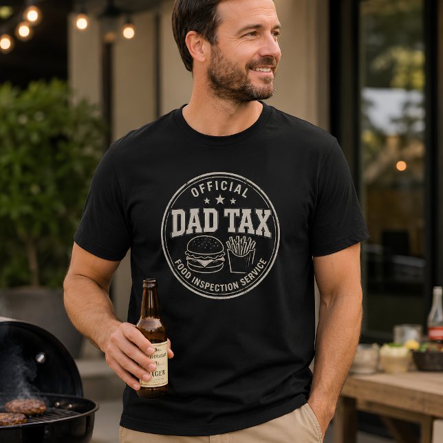 Camiseta Serviço Oficial de Inspeção de Alimentos do Impost (Criador carregado)