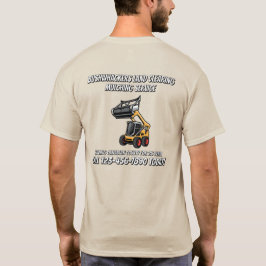 Camiseta Serviço Personalizado de Limpeza de Terras com Tri