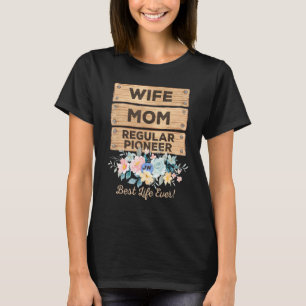 Camiseta Serviço Pioneiro das Testemunhas de JW Pioneer Mãe