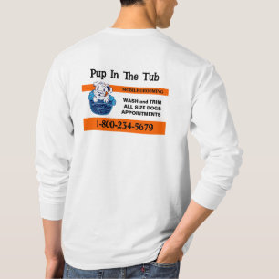 Camiseta Serviço profissional de remoção de cães