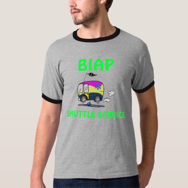 CAMISETA SERVIÇO SHUTTLE DE BIAP (Frente)