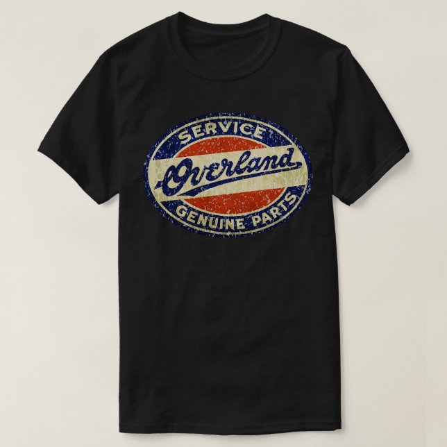 Camiseta Serviço terrestre e suas partes (Frente do Design)