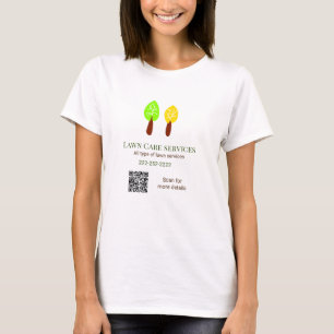 Camiseta Serviços de assistência a crianças adiciona nome q