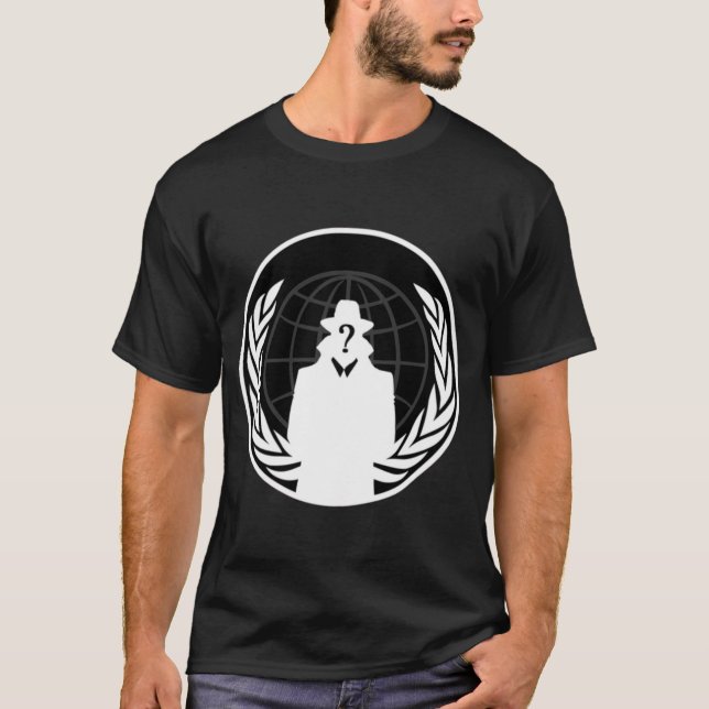 Camiseta Serviços de inteligência anónimos (Frente)