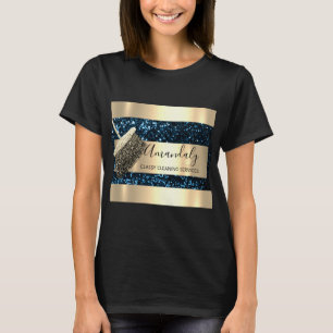 Camiseta Serviços De Limpeza Da Casa De Gato Que Mantém O M