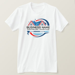 Camiseta Serviços de Limpeza de Casas com Lavagem a Alta Pr