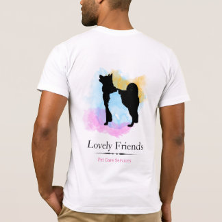 Camiseta Serviços de Pet Care/ Sitting