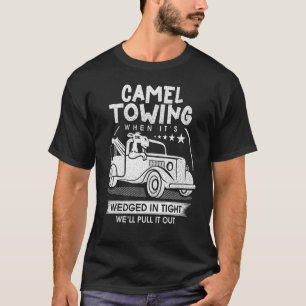 Camiseta Serviços de reboque de camelo da Retro 70s Vintage