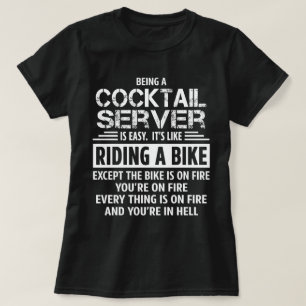 Camiseta Servidor Cocktail