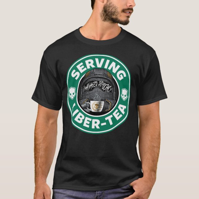 Camiseta Servindo Liber Tea Helldivers Helldivers 2 (Frente)
