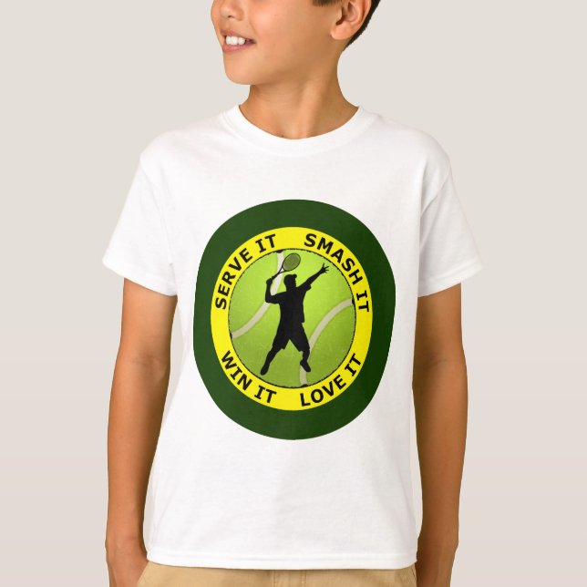 CAMISETA SERVIR-LO, QUEBRA ELE, GANHE-O, AME-O (Frente)
