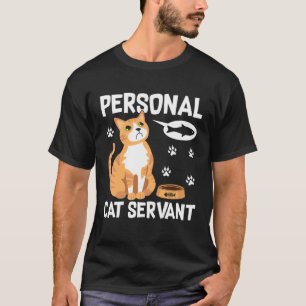 Camiseta Servo Gato Pessoal Animal Fofo