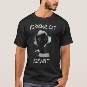 Camiseta Servo Gato Pessoal  gato preto  mamãe gato papai 2