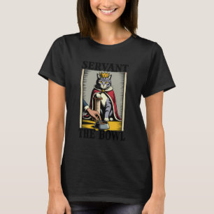 Camiseta Servo O Tacho Amante de Gatos Poste de Arranhar Ga