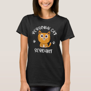 Camiseta Servo Pessoal de Gato