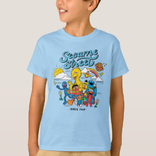Camiseta Sesame Street   Amigos desde 1969